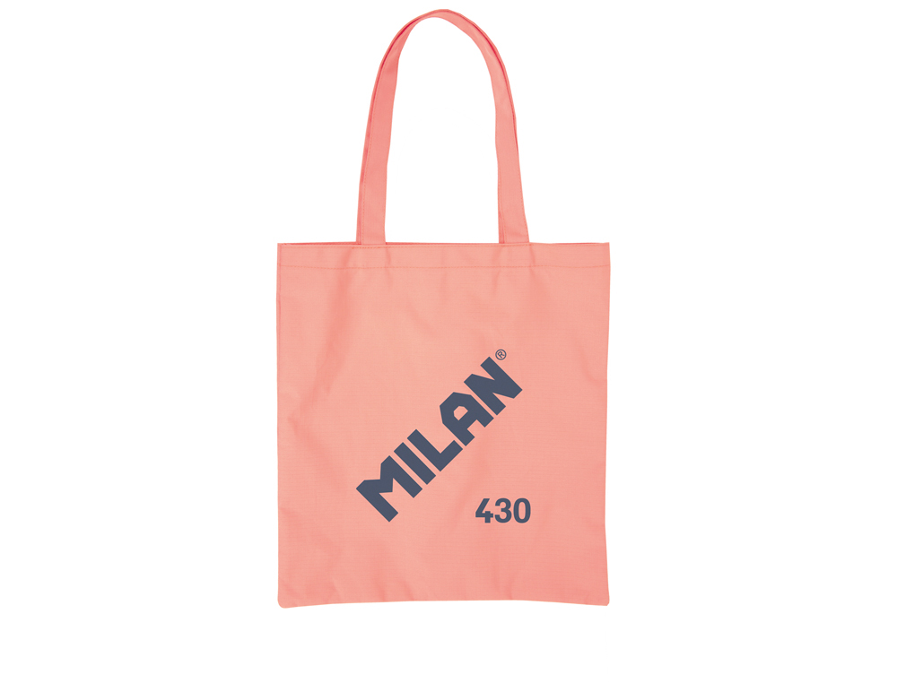 BOLSA CON ASAS MILAN TOTE BAG SERIE 1918 COLOR ROSA 380X410 MM