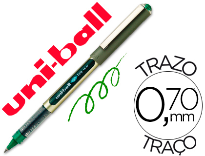 ROTULADOR UNI-BALL ROLLER UB-157 VERDE 0,7 MM UNIDAD