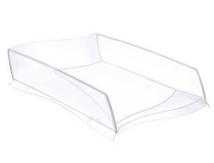 BANDEJA SOBREMESA CEP ELLYPSE PLASTICO BLANCA 380X275X82 MM